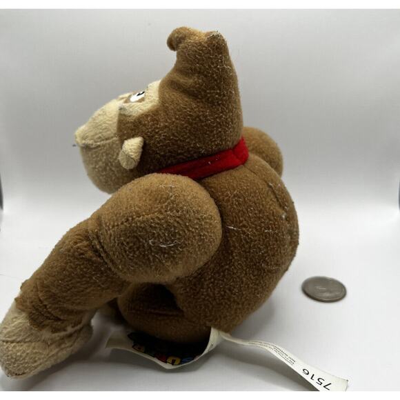 Donkey Kong Plush 2016 Super Mario Nintendo Good Stuff Stuffed Figure - Picture 4 of 12